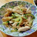 maoバァバ's cooksnap of when they made 簡単！きゅうりと鶏むね肉の中華サラダ.