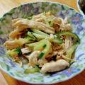 maoバァバ's cooksnap of when they made 簡単！きゅうりと鶏むね肉の中華サラダ.