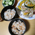 よちりん's cooksnap of when they made ❀塩こんぶと桜海老のご飯❀.