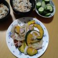 よちりん's cooksnap of when they made 南瓜とベーコンのシンプル炒め♪.