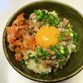 azbjbn's cooksnap of when they made 納豆ご飯.