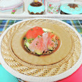 sakuraロゼット's cooksnap of when they made 三角のスイカ置いただけ.