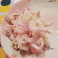 男の子4人のママもっち's cooksnap of when they made 沖縄の夏の定番！モーウィ(赤瓜) サラダ.
