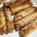 パピヨンひめ's cooksnap of when they made お弁当にも♡ワンタンの皮でハムチーズ巻き.