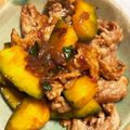 クックFJ5BNF☆'s cooksnap of when they made 10分で！豚こま・南瓜の大葉照り焼き！.