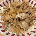 もか75's cooksnap of when they made 豚こま肉のオニオン醤油炒め.