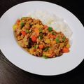 みゆ☆ちゃん's cooksnap of when they made 野菜たっぷりキーマカレー.