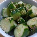 はっさく大福839's cooksnap of when they made きゅうりの胡麻ごま❤ひと手間かけて.