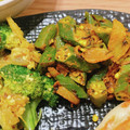Bau109's cooksnap of when they made オクラと玉ねぎの炒め（オクラのサブジ）.