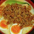 料理猛勉強中's cooksnap of when they made 豆乳で作る濃厚坦々蕎麦.