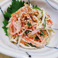 ÿuuka☆212's cooksnap of when they made きゅうりとごぼうの和風マヨサラダ.