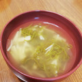 麻's cooksnap of when they made めかぶのとろとろ中華スープ.