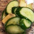 saki1010's cooksnap of when they made 少量作り昆布茶入り✿きゅうりのからし漬け.