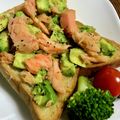 ☆さぶ☆☆'s cooksnap of when they made ＊簡単！アボカド鮭マヨトースト＊.