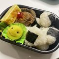 ばぶくん's cooksnap of when they made ミニおにぎり 可愛い お弁当 一口サイズ.
