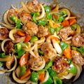 るーぴょん's cooksnap of when they made 豚小間で簡単♡酢豚風♪.