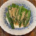 なかゆきみん's cooksnap of when they made レンチン！胡麻オクラ.
