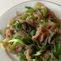 Yokchina's cooksnap of when they made 極みきのこすき焼き丼.