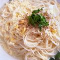 pink0922's cooksnap of when they made あったまるぅ☆かきたま卵スープにゅうめん.