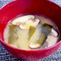 t0mt0mt0m's cooksnap of when they made 簡単♪＊椎茸とわかめと豆腐のお味噌汁＊.