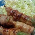 MU☆'s cooksnap of when they made ＊オクラの豚肉巻き巻き～ウマいタレ焼き＊.