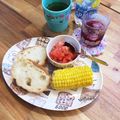 ❋ミルミルミル❋'s cooksnap of when they made 簡単！美容にもいい、トマトのブルスケッタ.