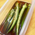 たてえり。's cooksnap of when they made 【農家のレシピ】オクラのおひたし.