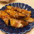 かぼす１２３'s cooksnap of when they made 絶品！バリとろっ☆茄子の豚バラ巻き.