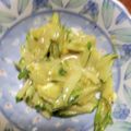 アキの適当飯's cooksnap of when they made 胡瓜とクリームチーズ海苔の佃煮和え.