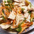 はるのりゅう's cooksnap of when they made 水晶鶏で作る鶏むね肉の南蛮漬けと卵スープ.