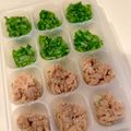 こるだ's cooksnap of when they made ★離乳食中期★オクラの冷凍保存.
