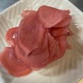 まりぱそ's cooksnap of when they made ＊新しょうがの赤梅酢漬け(ガリ）＊.