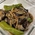 Faiza's cooksnap of when they made なすとピーマンの生姜煮.