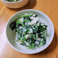 かわゆう1211's cooksnap of when they made レンジde簡単！ほうれん草の白和え♡.