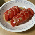 みょんとも's cooksnap of when they made トマトのゴマドレときゅうりの浅漬け付き.