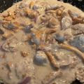クックSJHEWO☆'s cooksnap of when they made ❀たっぷりきのこと鶏むね肉クリーム煮❀.