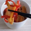 アクセル☆'s cooksnap of when they made サラダチキンと焼きパプリカの和風マリネ.