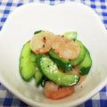 ととろ＆めい's cooksnap of when they made 海老と胡瓜の香味炒め.