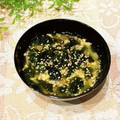 なつき☆ミ's cooksnap of when they made 簡単♡海苔と卵でのりたま味噌汁♡.