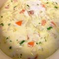 サボテンベリー★'s cooksnap of when they made 朝食におすすめ！野菜たっぷりミルクスープ.