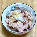 にきけん's cooksnap of when they made 〜郷土料理〜赤飯にごま砂糖.