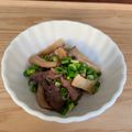 まこさんど's cooksnap of when they made 【農家のレシピ】牛肉ときのこの旨煮.