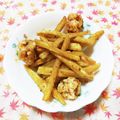 ﾁｲﾁｬﾝﾏﾏ's cooksnap of when they made 余ったからあげ粉deフライドポテト♪.