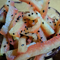 猫柱猫の呼吸's cooksnap of when they made スイカの白い皮でお漬物.