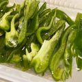 miii＊mama's cooksnap of when they made しおれたピーマン復活のワザ しわしわ復活.