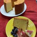 春かえる's cooksnap of when they made ノンオイル♪はちみつシフォンケーキ.