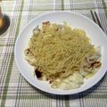 peanut32m's cooksnap of when they made 具なしのシンプル焼きそば（塩味）.