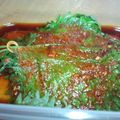 一番星寿美次郎's cooksnap of when they made シソキムチ？ホカホカご飯にピリッと絶品！◆青じその韓国風しょうゆ漬け◆.