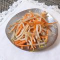 スタイリッシュママ's cooksnap of when they made もやしとにんじんのナムル♪.