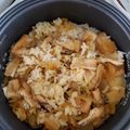 紅茶とチーズケーキ's cooksnap of when they made ☺簡単アレンジ♪福神漬けの炊き込みご飯☺.